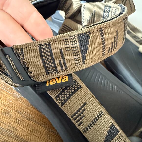 Teva Men’s Hurricane XLT2 Dark Olive Print Sport Sandals- Size 13 - Picture 6 of 11